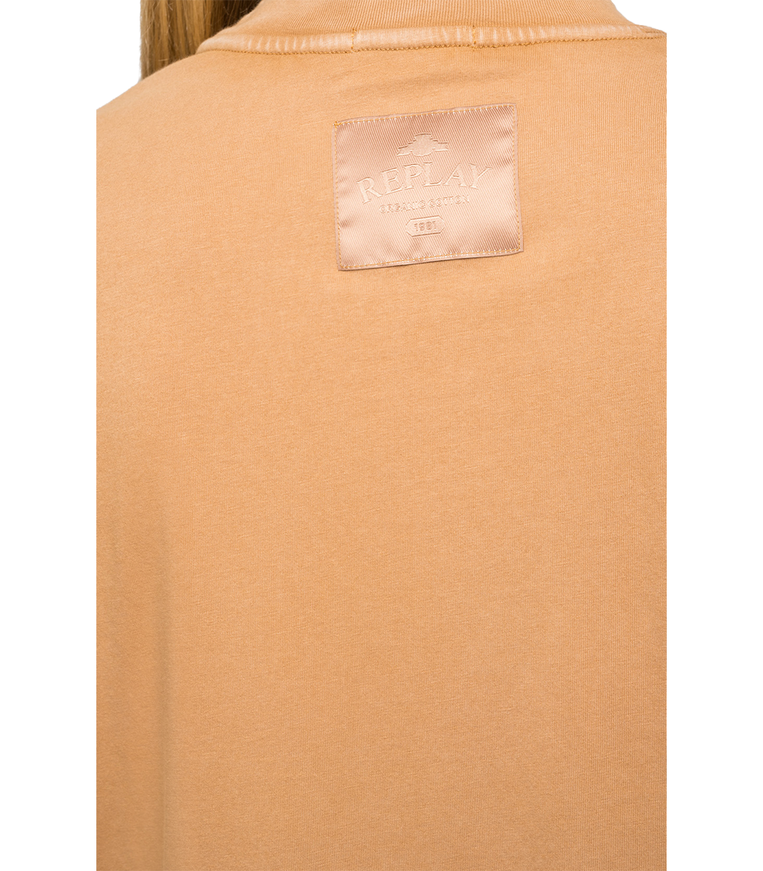 BIO PACKガーメントダイ オーガニックコットンジャージードレス 詳細画像 ブラウンシュガー 7